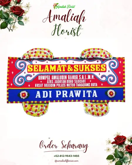 Papan Bunga Ucapan Selamat Yaffi